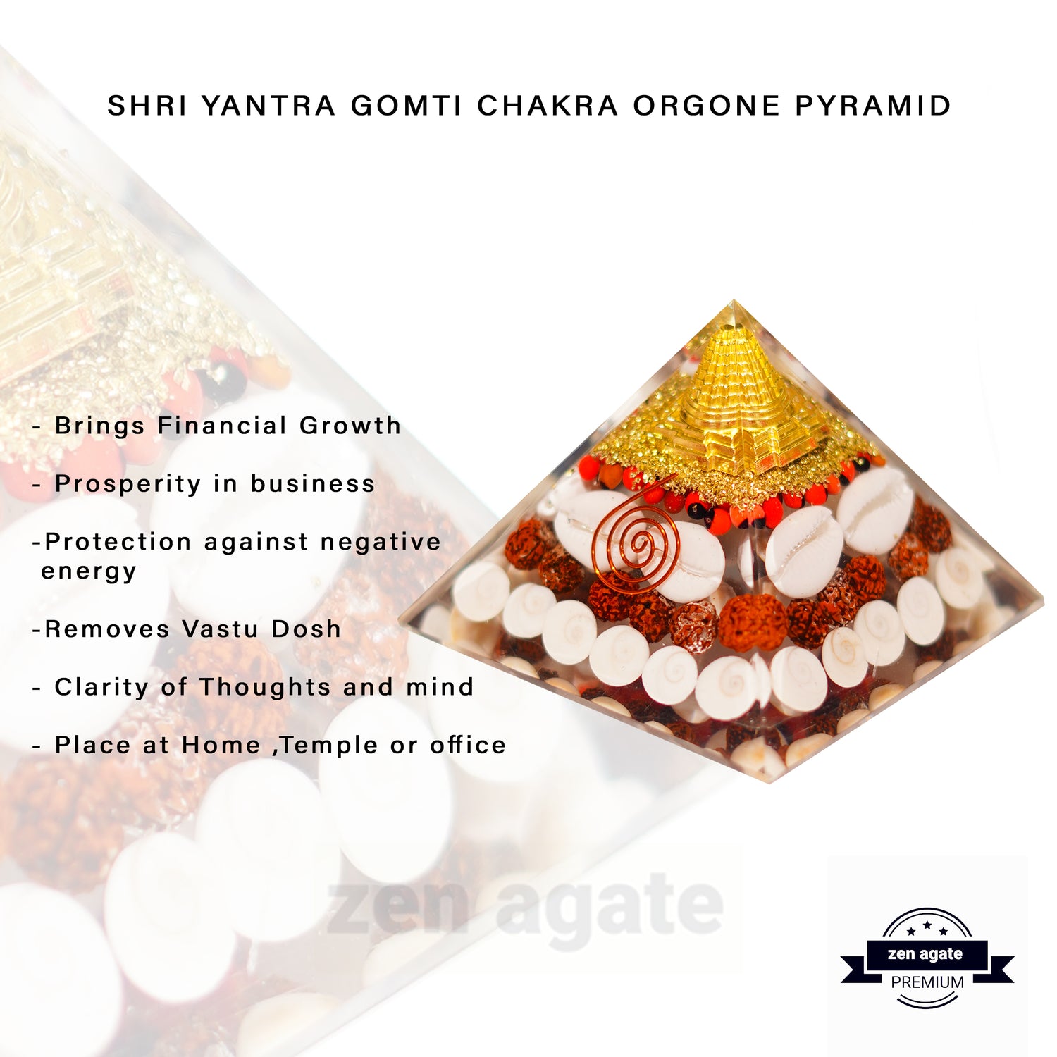 ORGONITE  VASTU PYRAMIDS