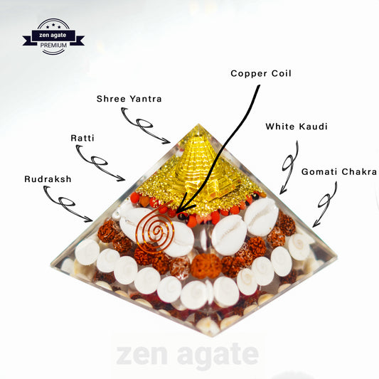 Laxmi Pyramid - Shree Yantra Gomti Chakra